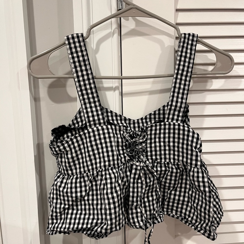 Checkered top - Picture 2 of 4